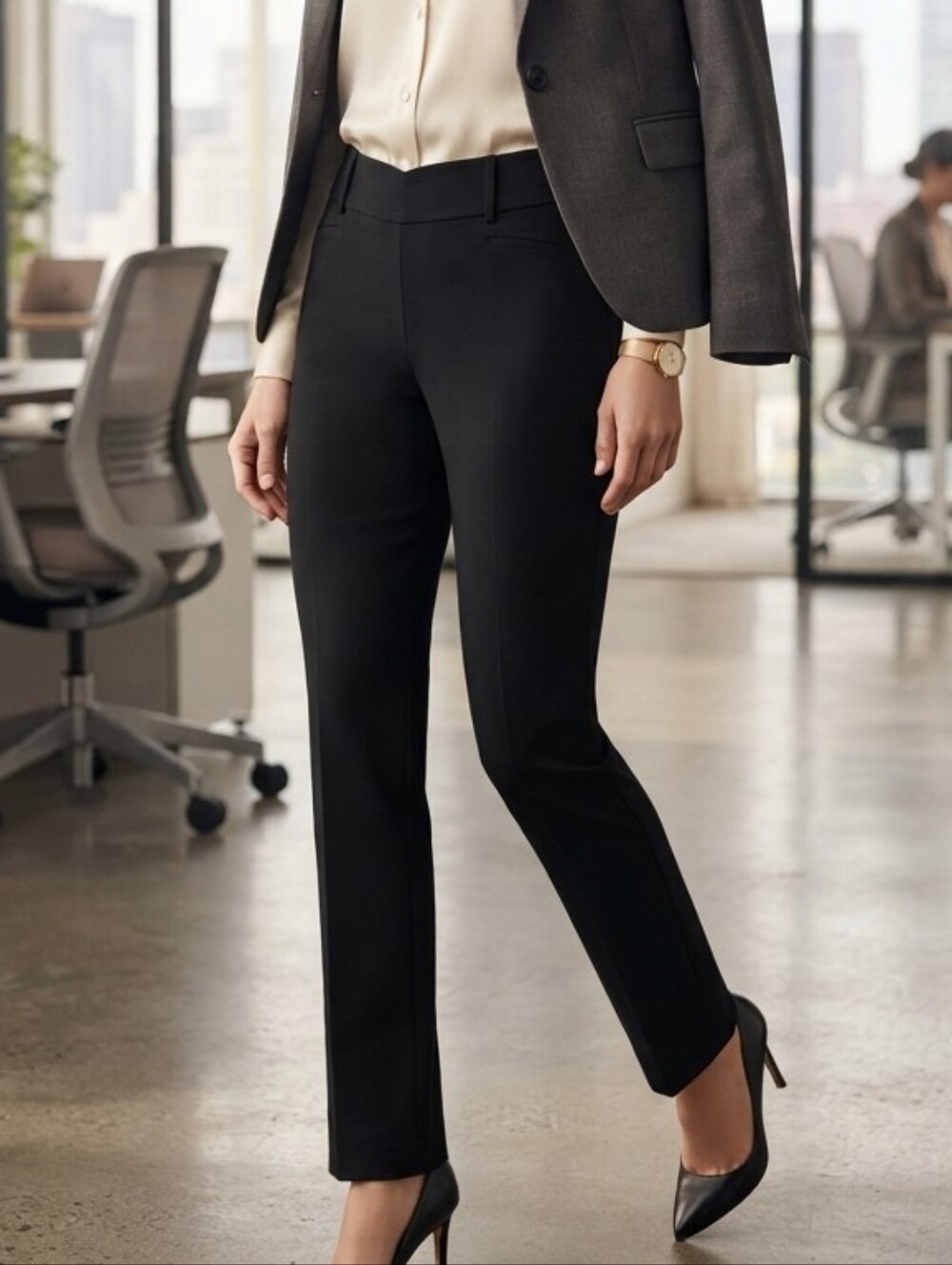 Reitmans The Iconic Classic Black Women's Dress Pants size 12